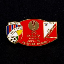 FC Viktoria Plzeň - odznak - evropské poháry v sezóně 2015 - 2016