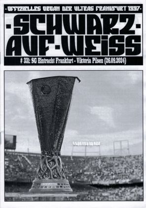 program (unofficial program) - skupina Evropské ligy - Eintracht Frankfurt - FC Viktoria Plzeň 3:3 - 26.09.2024 - Deutsche Bank Park, Frankfurt, Germany