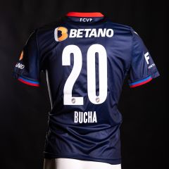 Hraný zápasový dres FC Viktoria Plzeň - sezóna 2022-2023 - Pavel Bucha - liga - zadní strana