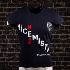 Tričko FC Viktoria Plzeň - rok 2020 - Vicemistři 2019-2020 - fanshop - přední strana